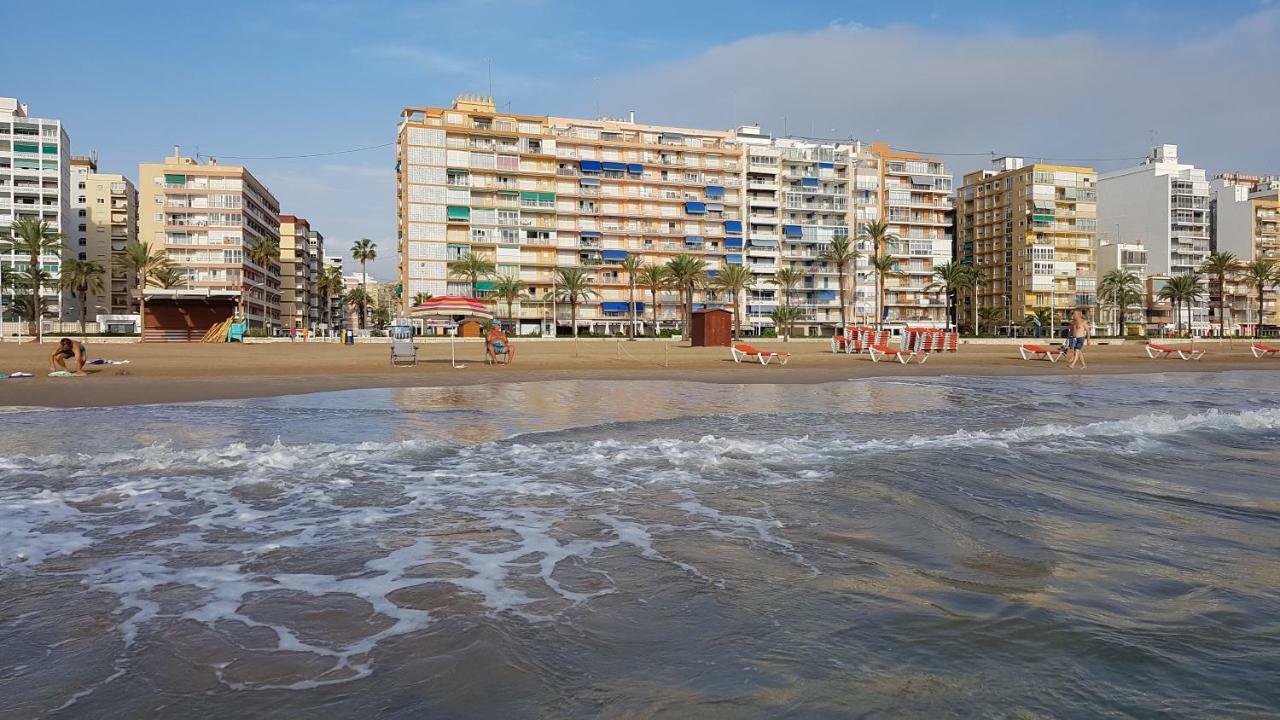 Apartamento De Lujo En Primera Linea De La Playa De Cullera Con Vistas Al Castillo Exterior foto