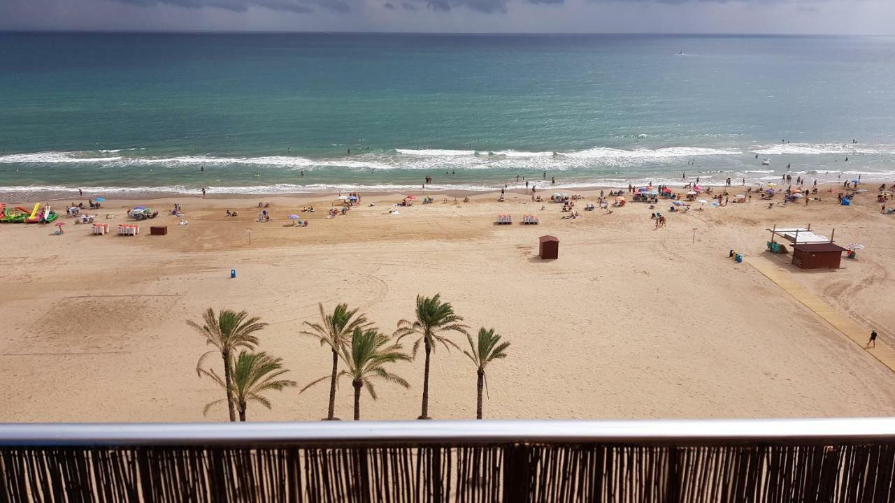 Apartamento De Lujo En Primera Linea De La Playa De Cullera Con Vistas Al Castillo Exterior foto