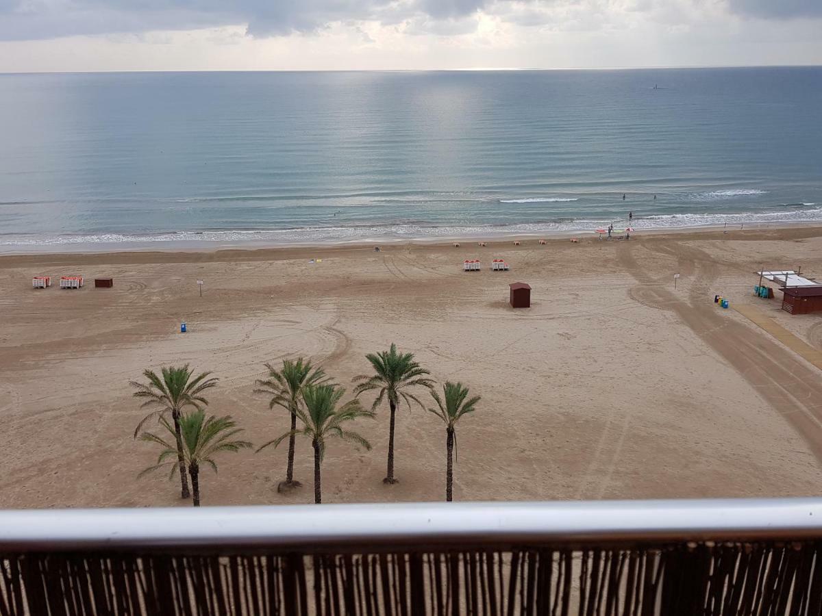 Apartamento De Lujo En Primera Linea De La Playa De Cullera Con Vistas Al Castillo Exterior foto